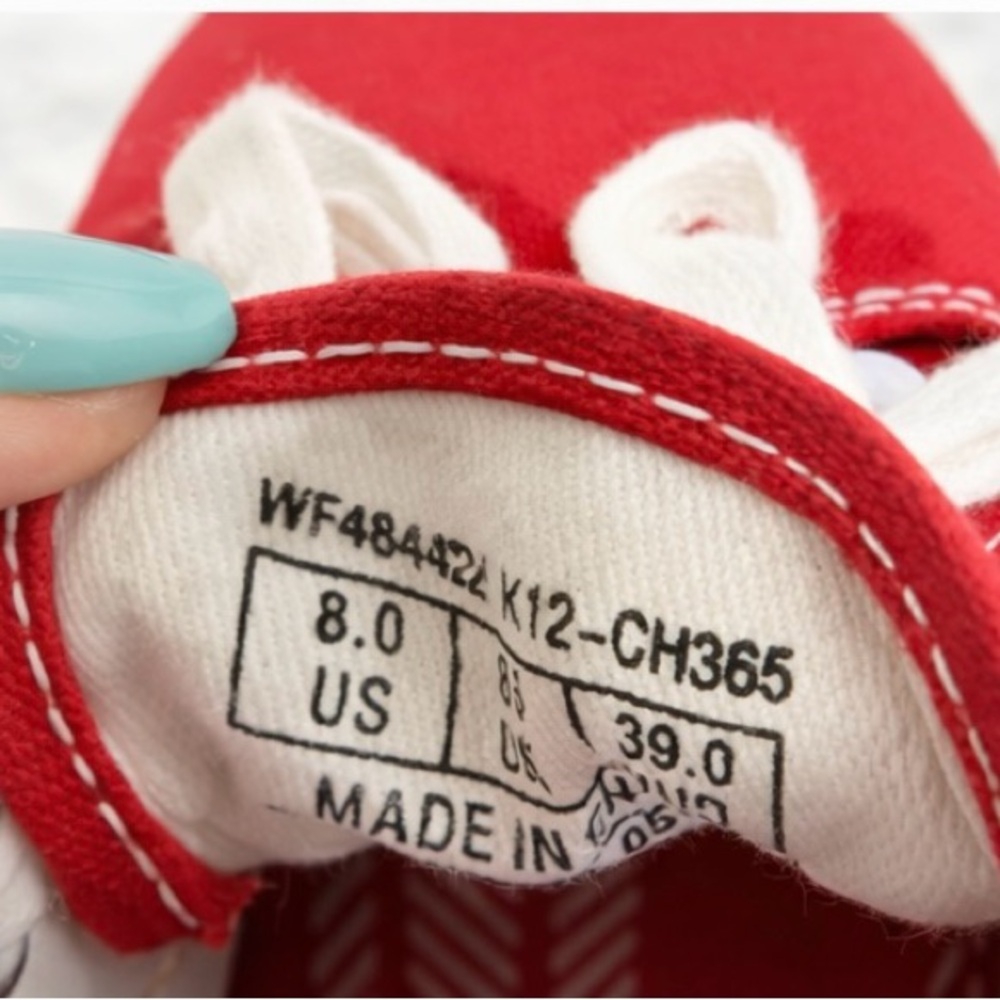 Taylor Swift - Red - Keds Red Canvas Sneakers - Picture 3 of 3